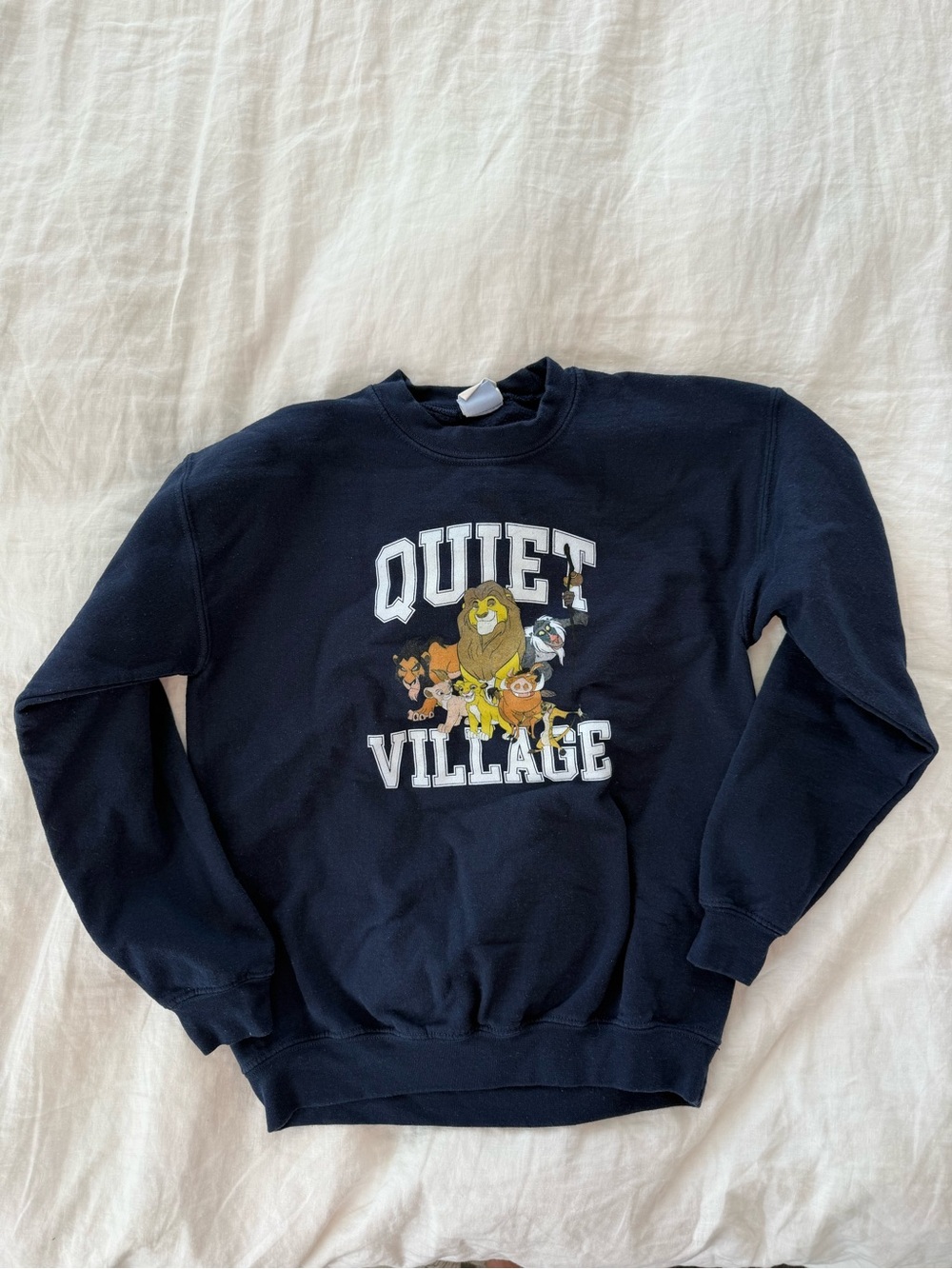 Museum of Peace & Quiet x Disney Lion King Quiet Village Sweatshirt Youth L